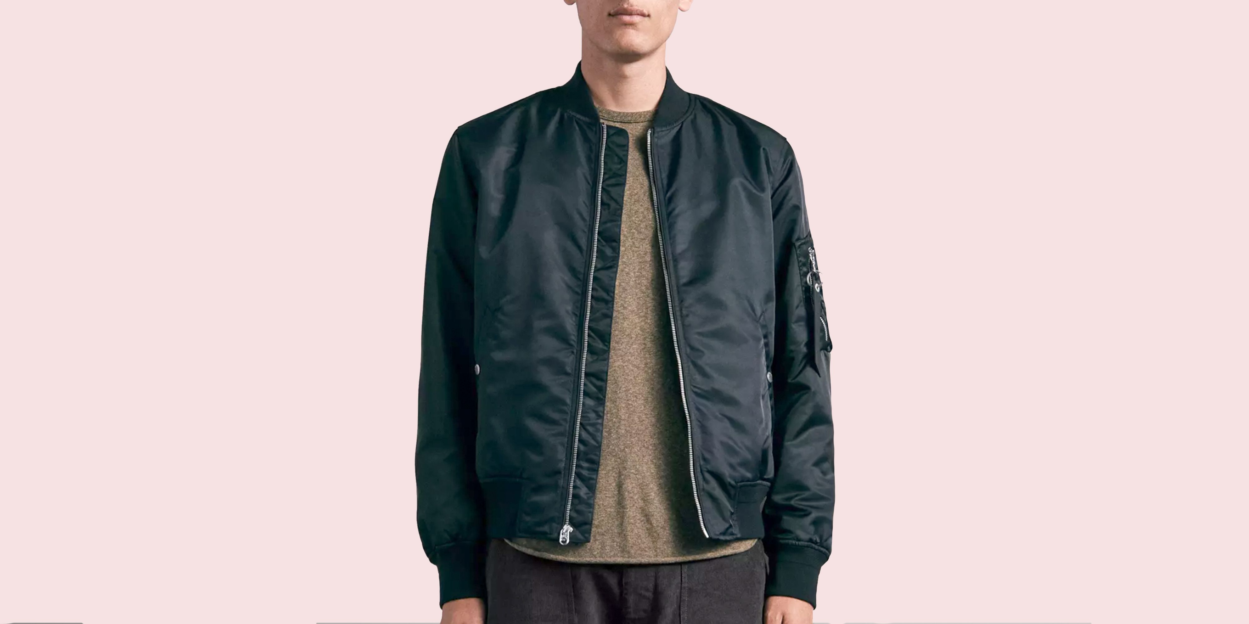 men's flight jacket