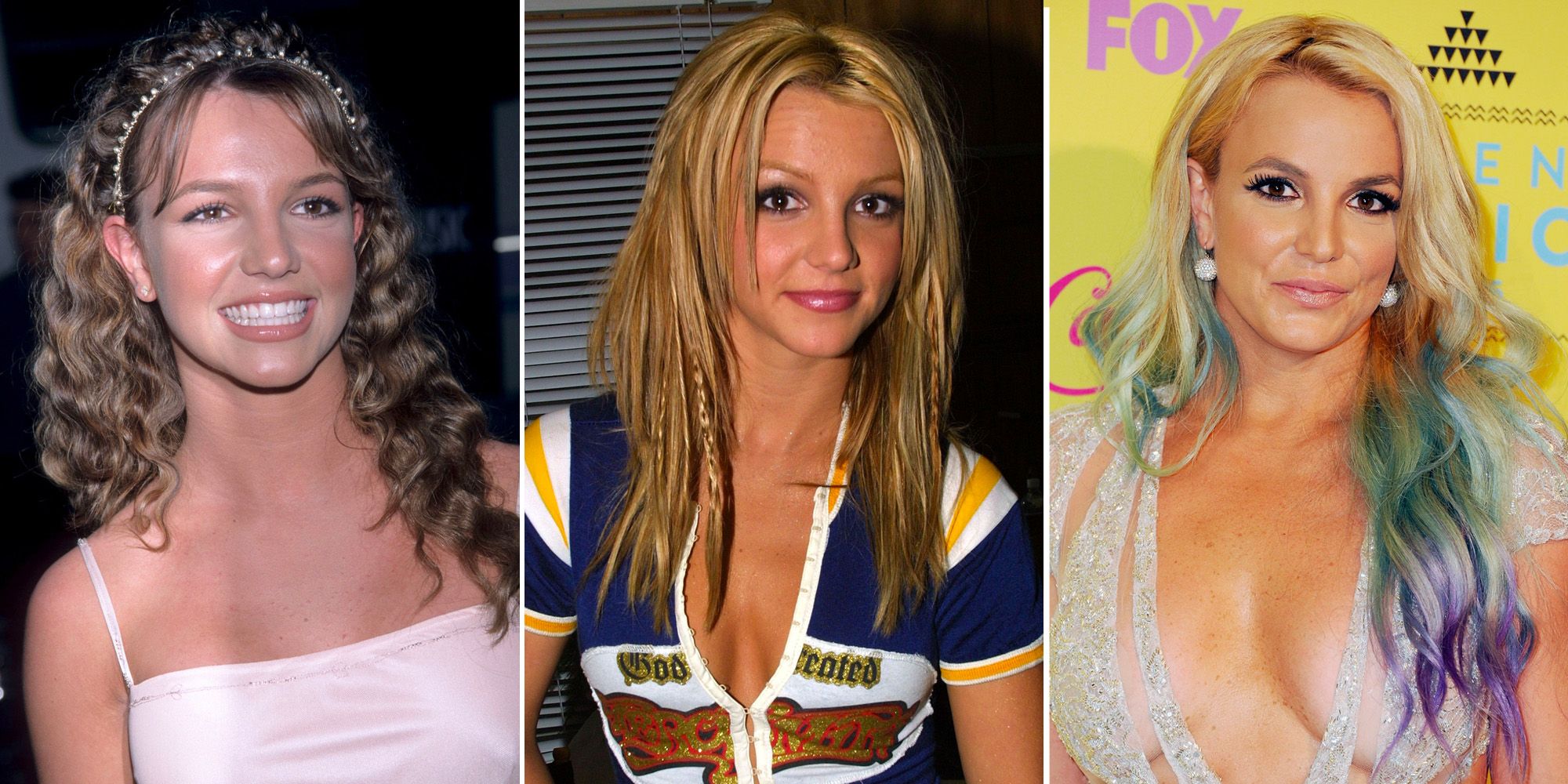 Britney Spears' Blue Hair Evolution - wide 2