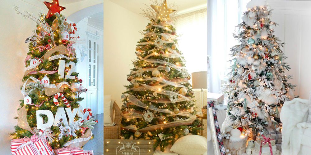 buy decorated christmas trees