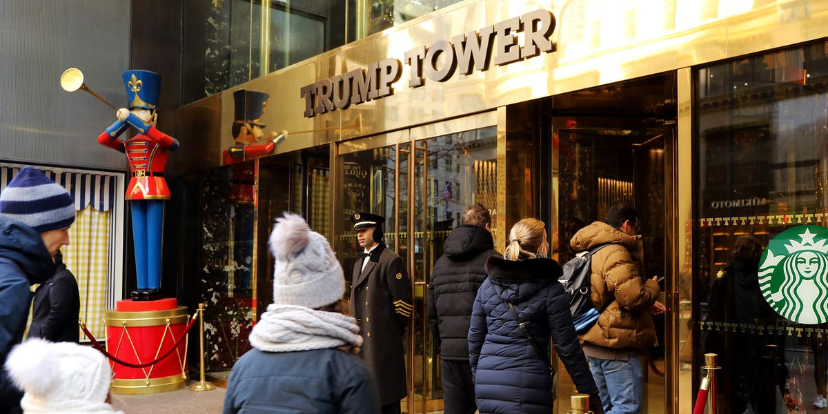 QnA VBage Searching for Christmas Spirit Within the Walls of Trump Tower