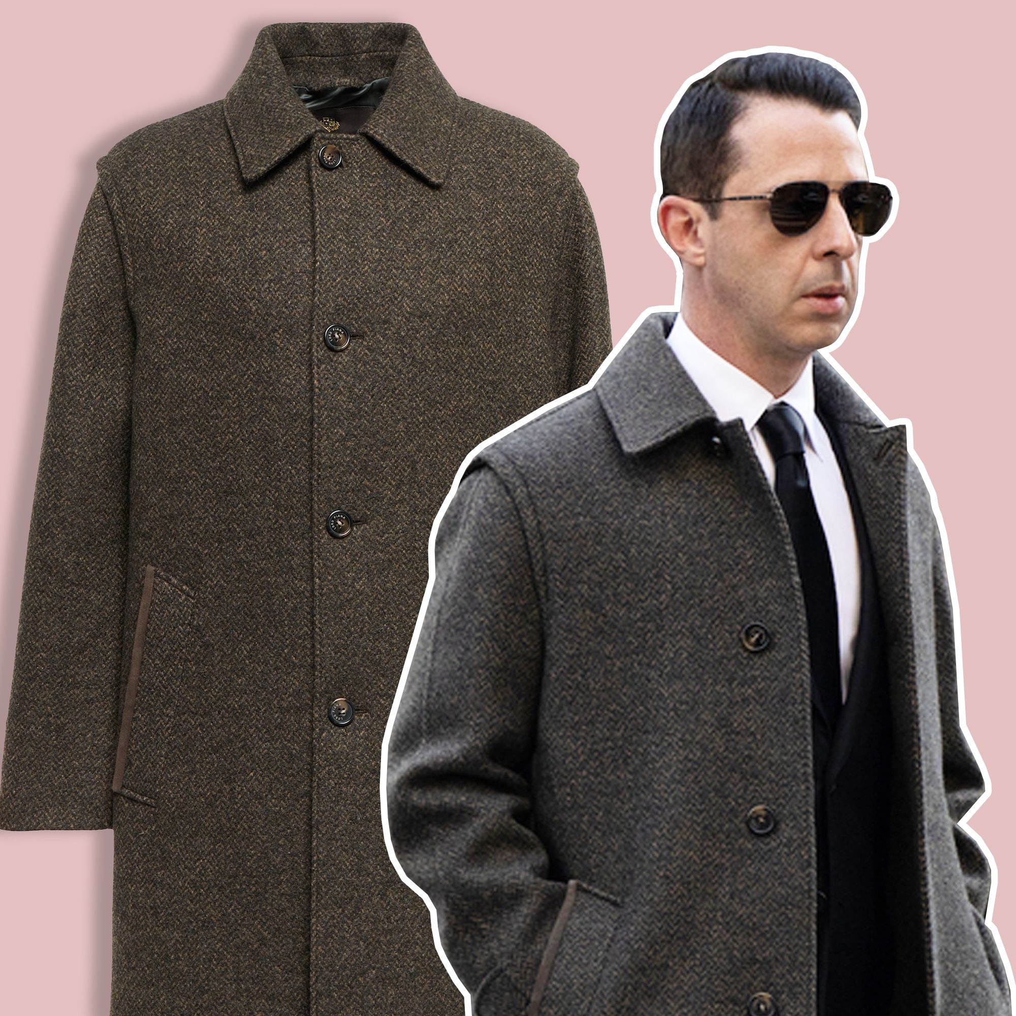 Of Course Kendall Roy's Envy-Inducing Funeral Coat Is Loro Piana