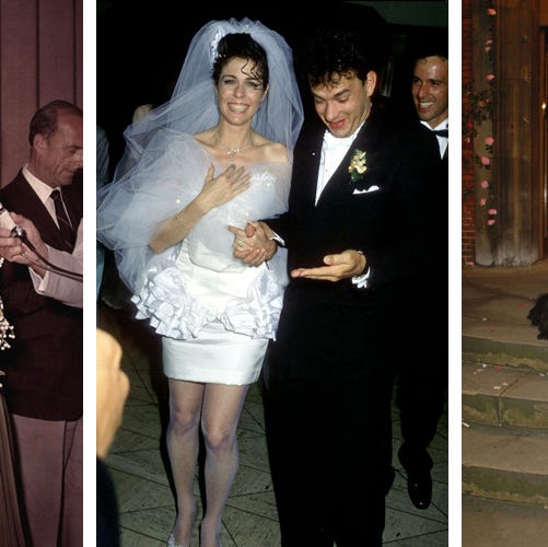 The 64 Most Scandalous Wedding Dresses Of All Time Famous