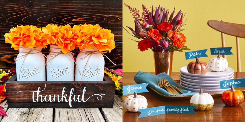 25 Easy Thanksgiving  Decorations   Home  Decor  Ideas  for 