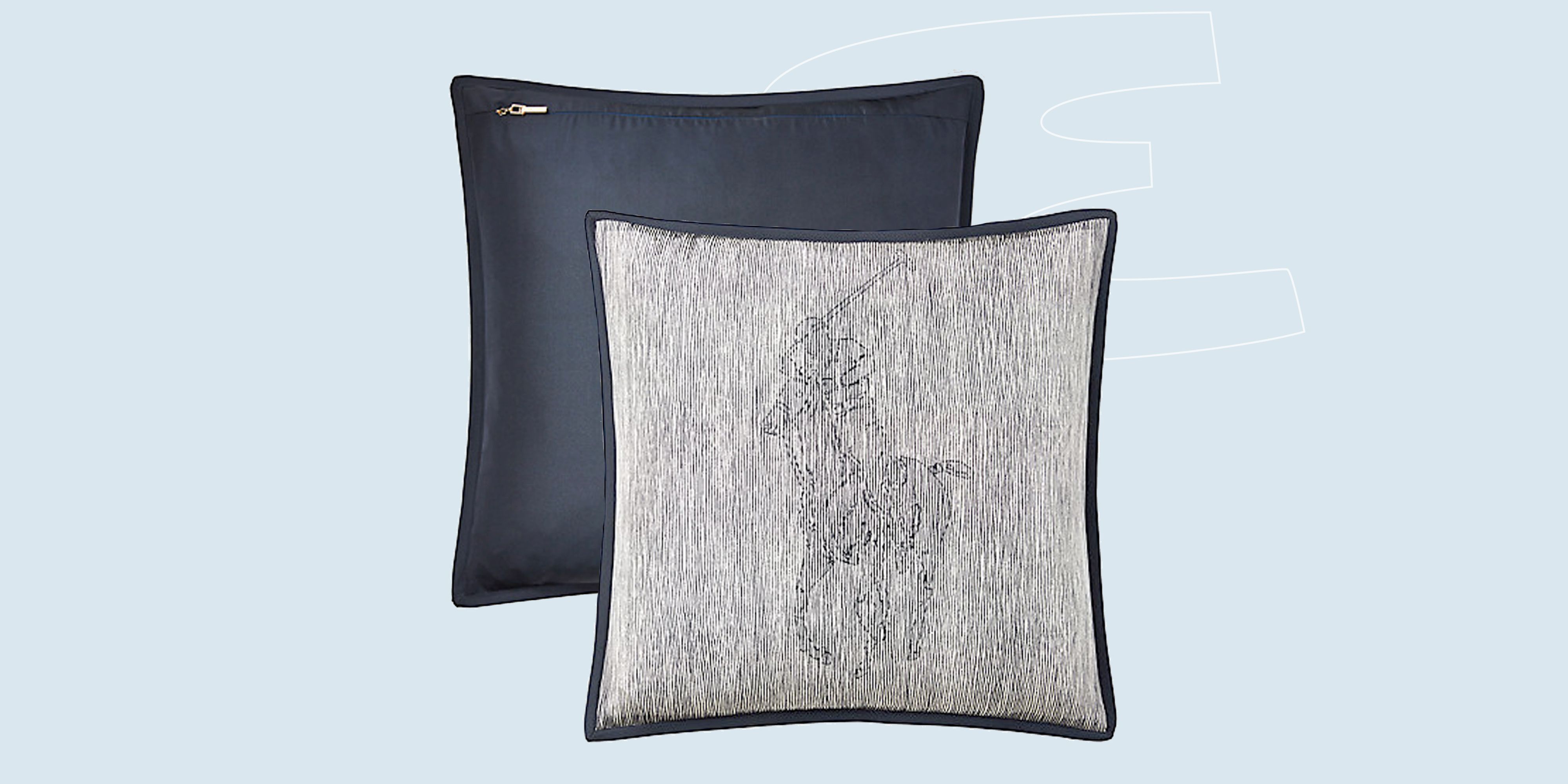 Velvet European Square Pillow Covers for Sofa Home Decor Cushion Case 24" to 26" 