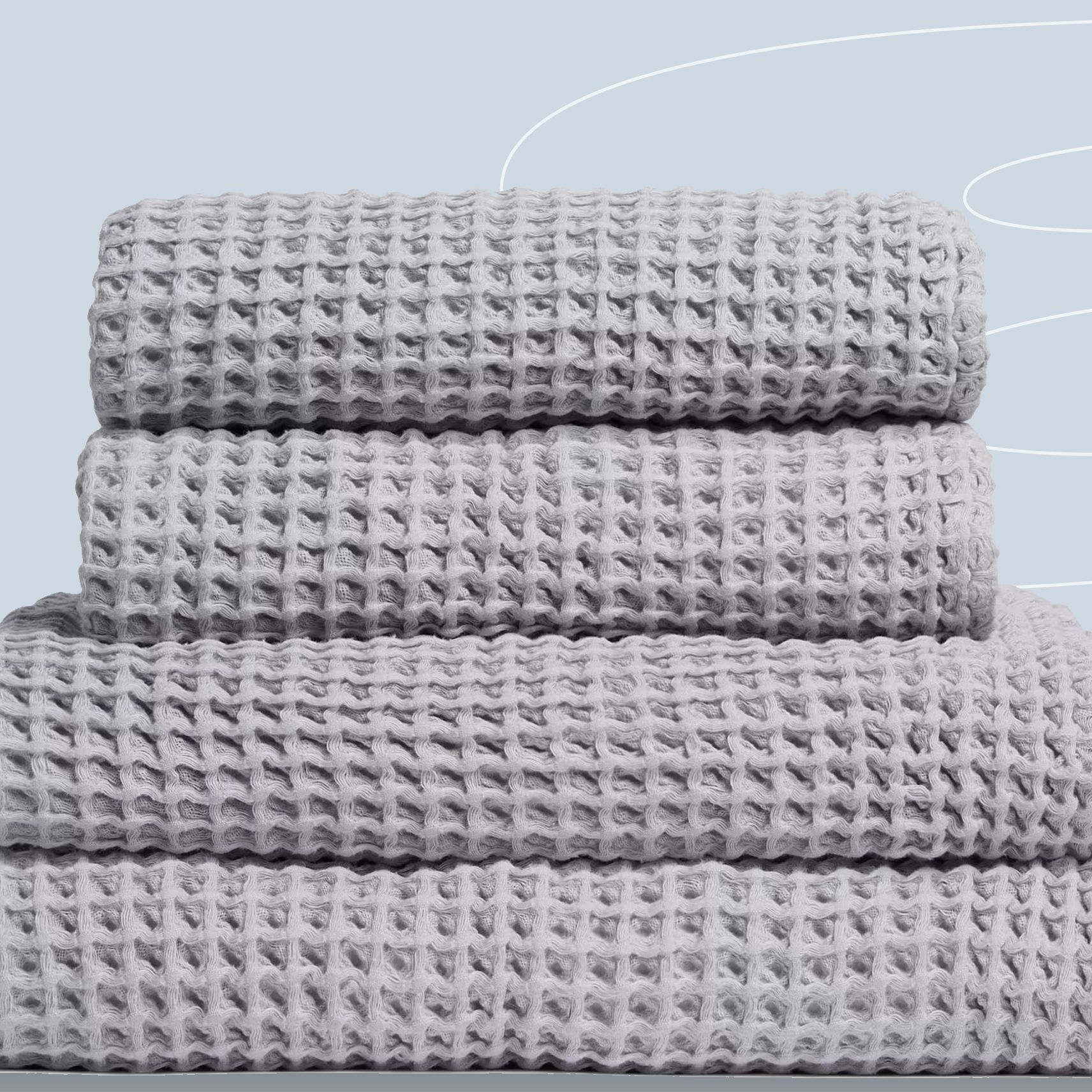 The 11 Best Waffle Towels to Complete Your Bathroom