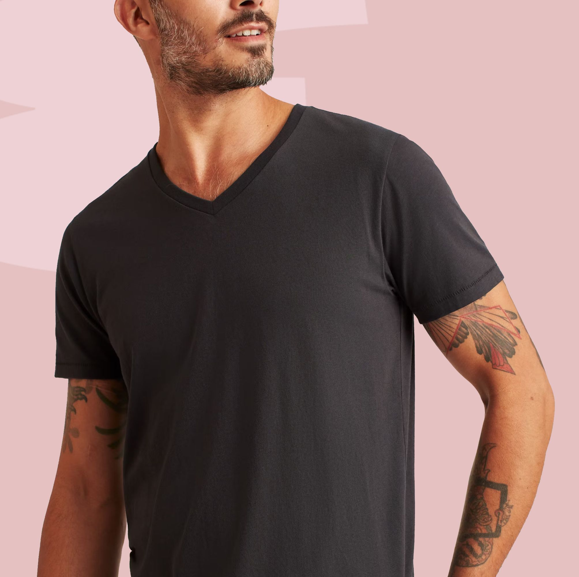 The 30 Best V-Neck T-Shirts to Wear on Their Own (or Under a Button-Up)