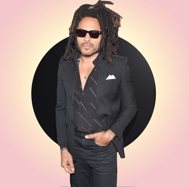 lenny kravitz can break every style 'rule' and still look cool as hell