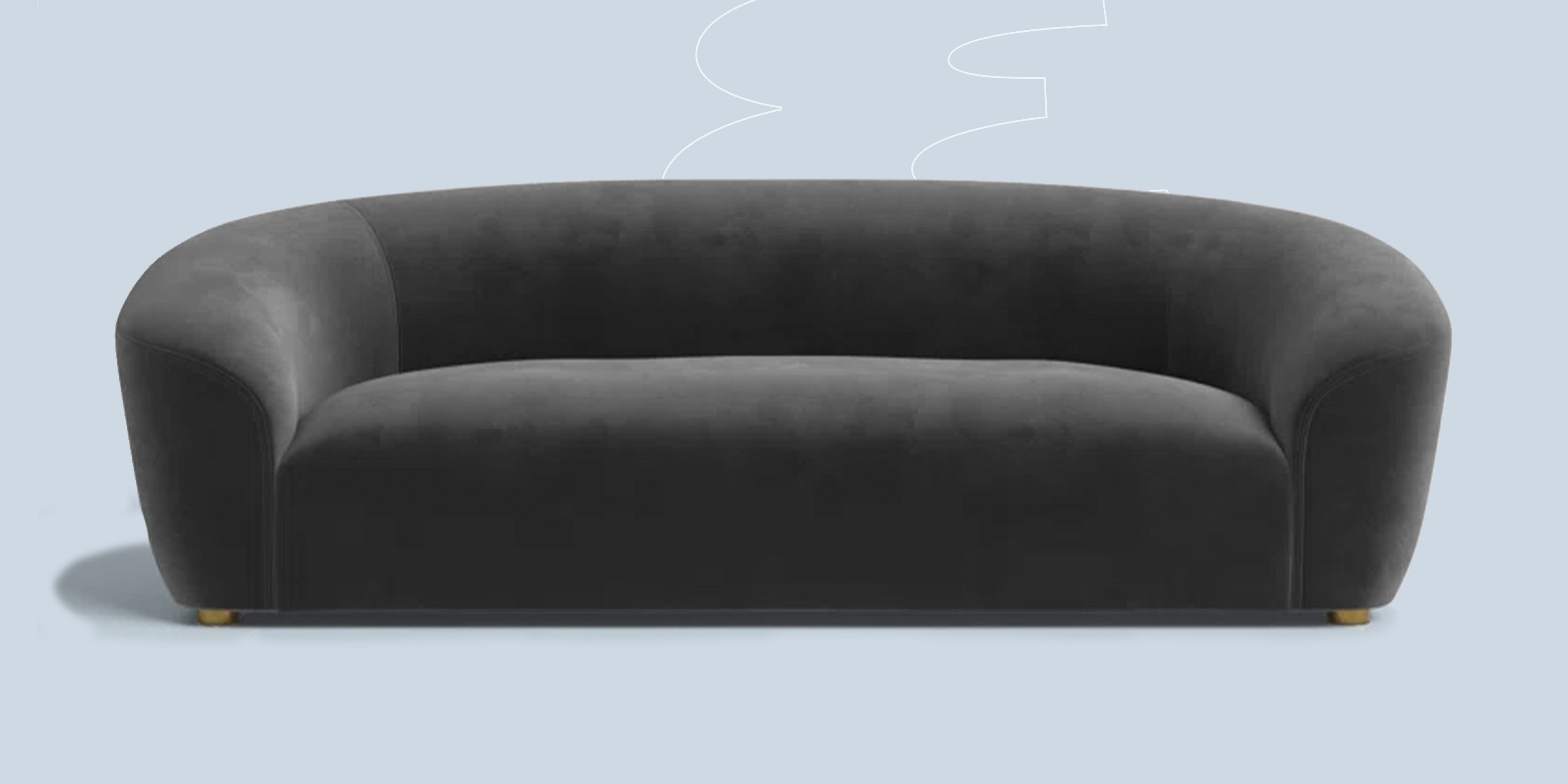 13 Curved Couches That'll Liven Up Your Living Room