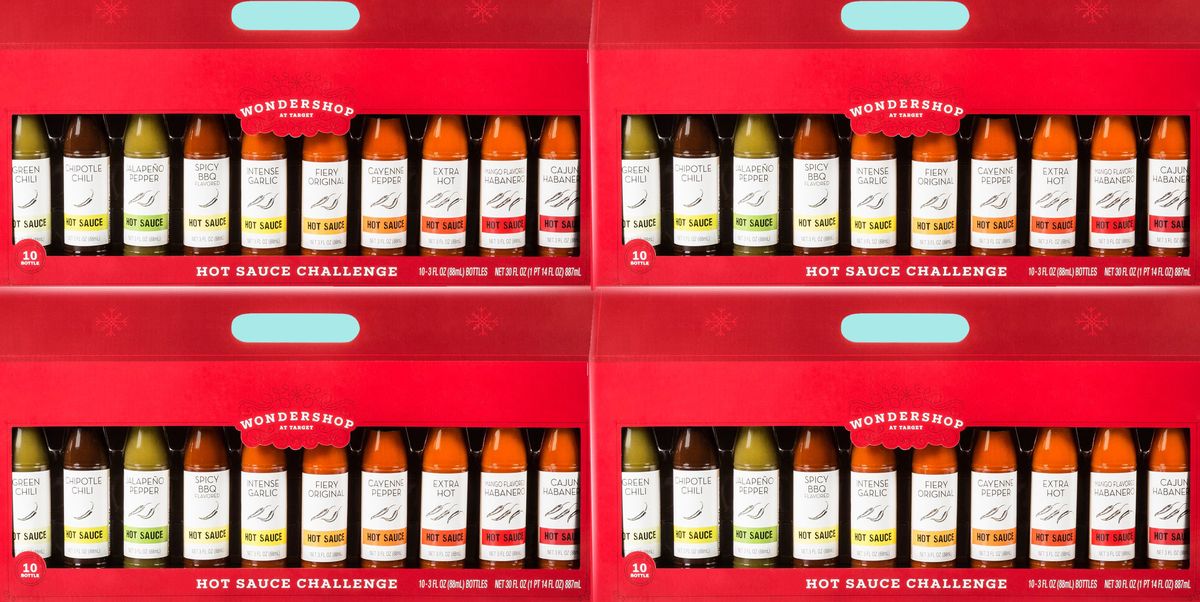 Target’s 15 Hot Sauce Challenge Gift Set Best 2018