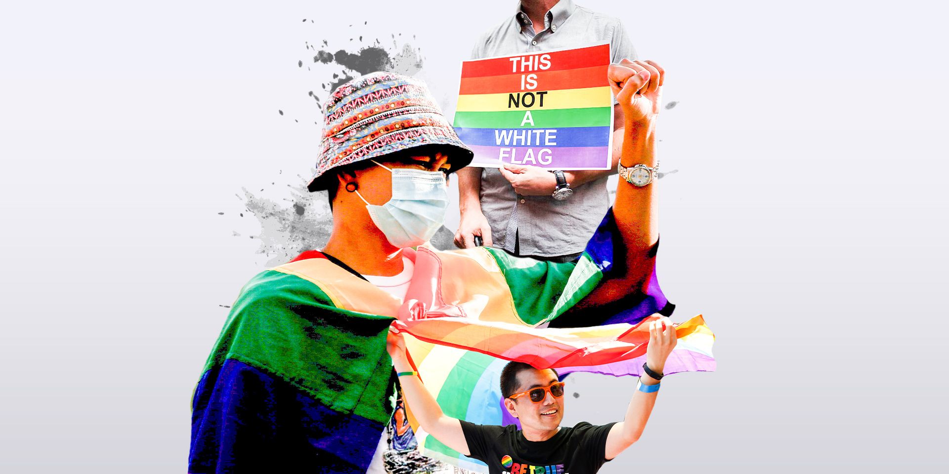 Gay Asian On White