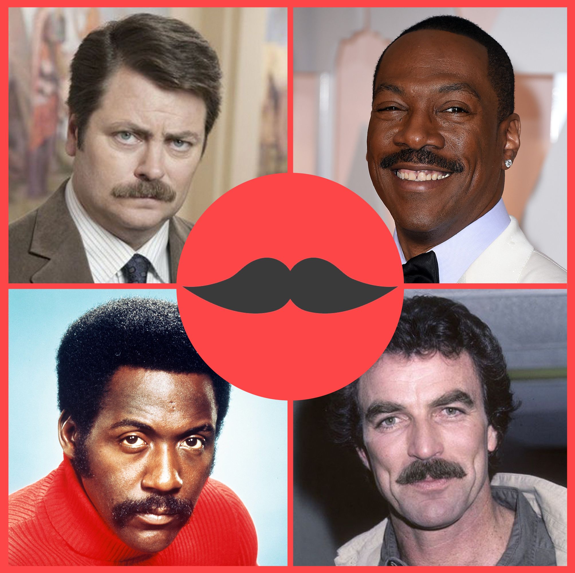 60s mustache styles