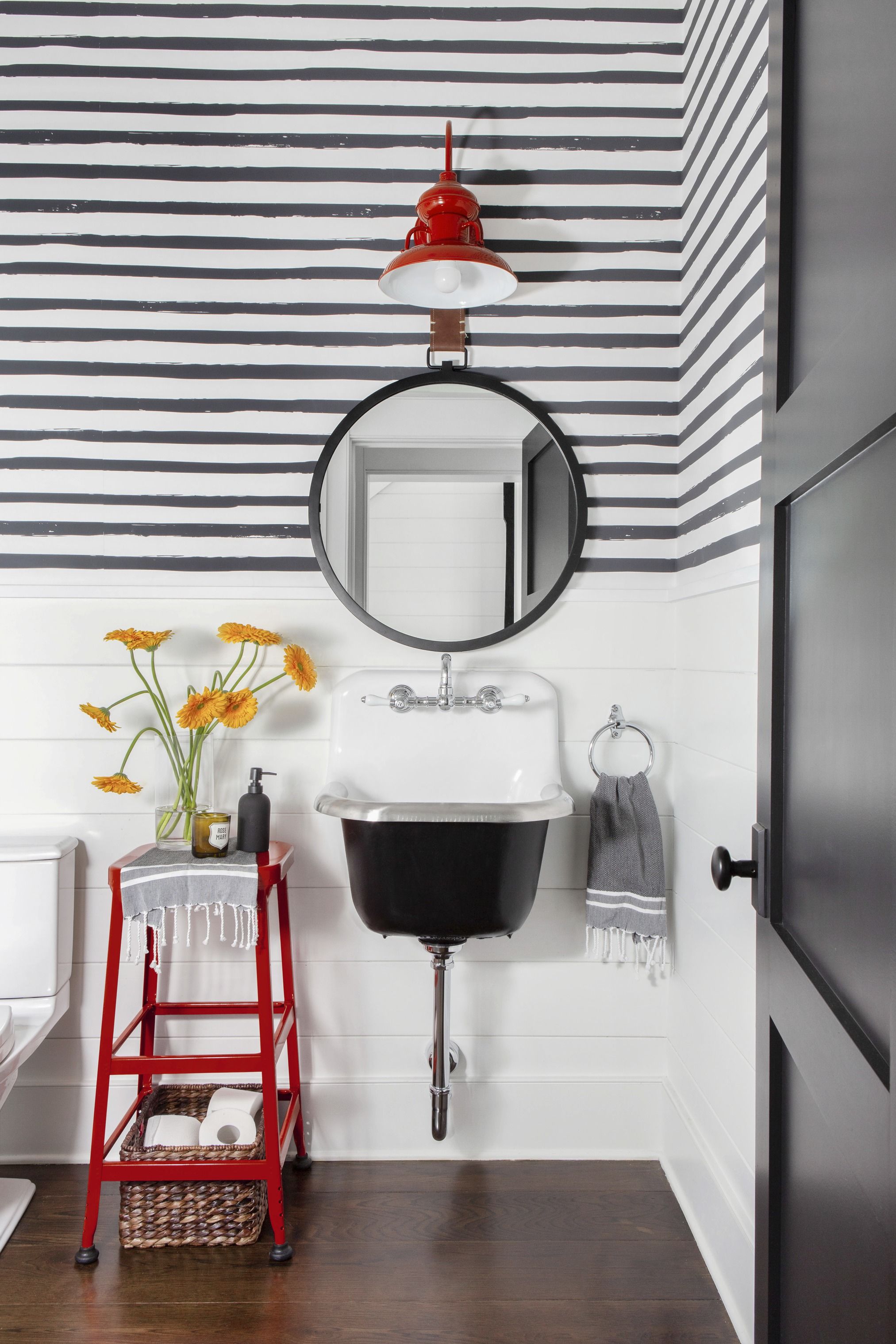 small half bathroom tile ideas