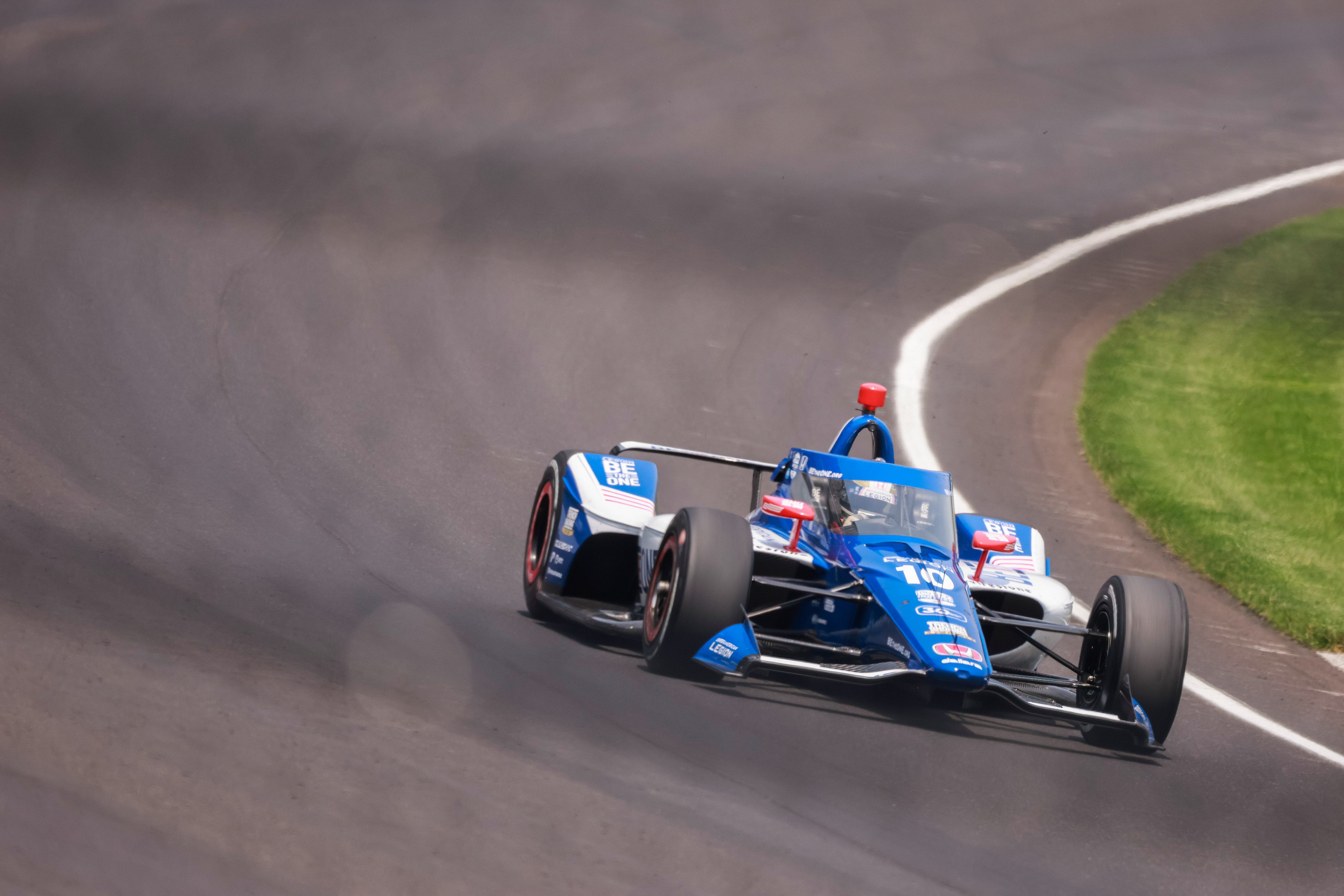 Alex Palou Just Did a 235-MPH Lap at Indianapolis