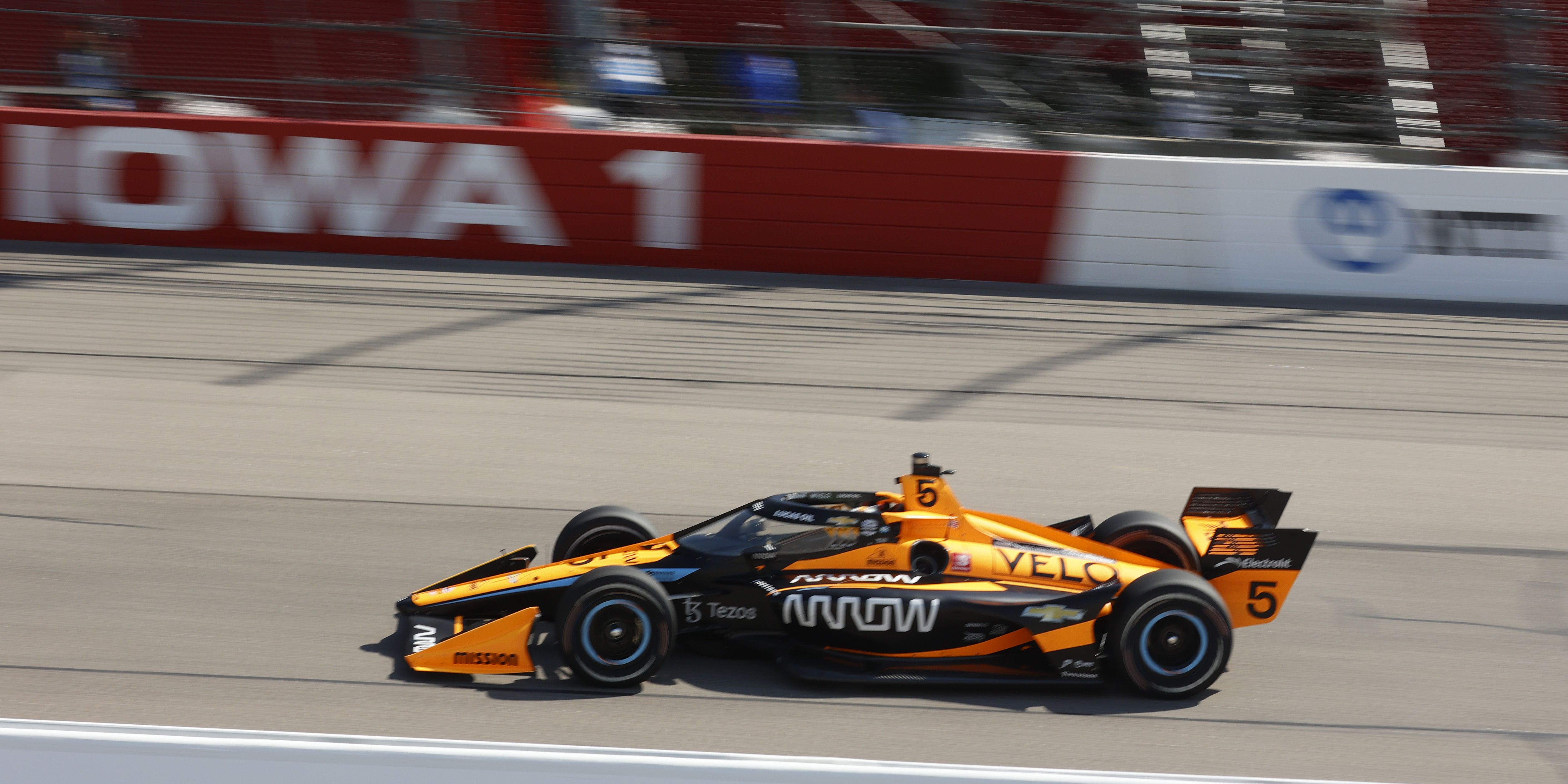 Pato O'Ward Takes Second IndyCar Race at Iowa
