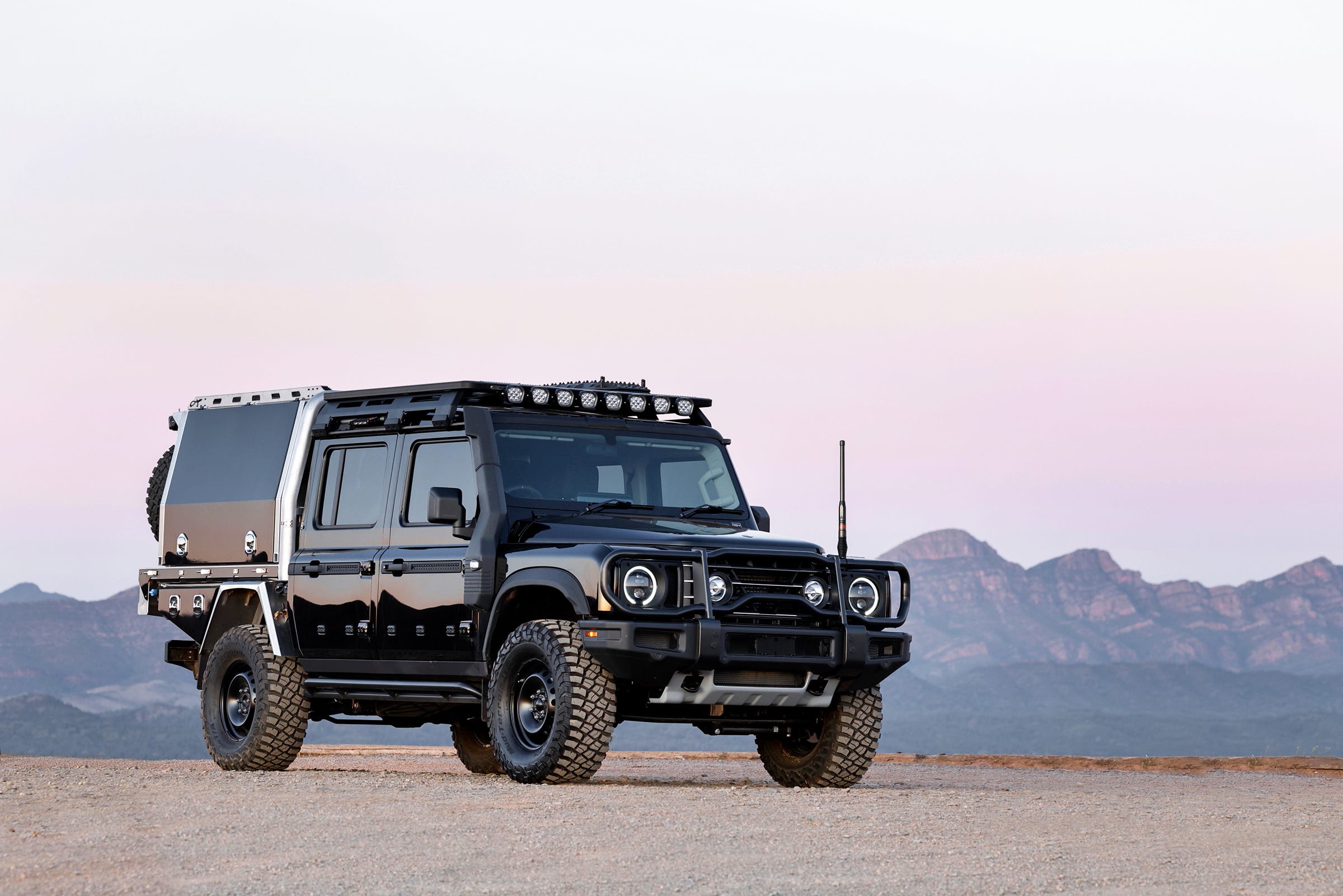 Check Out the Ineos Kaiju Quartermaster, Built for Serious Overlanding