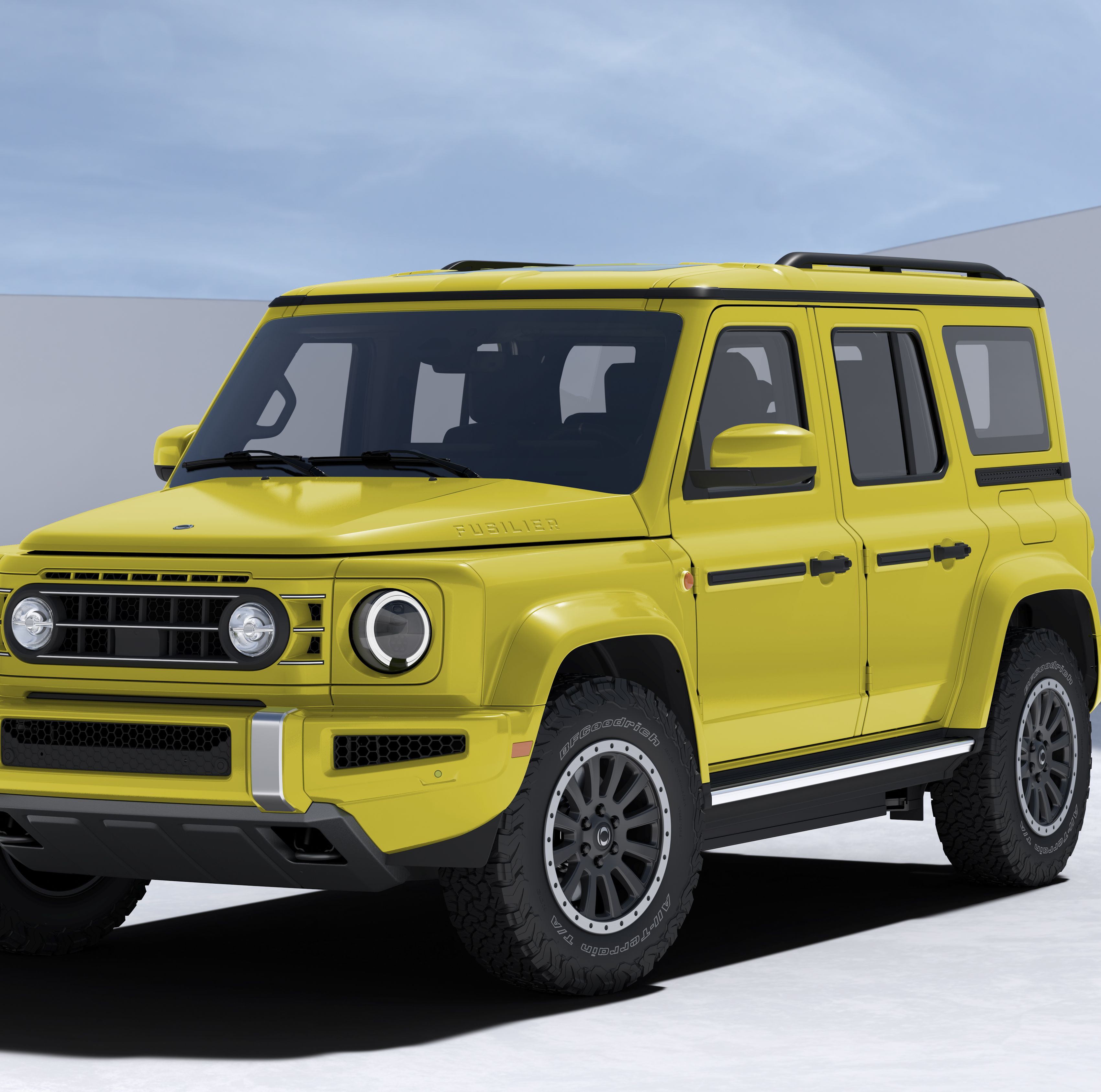 Ineos' Fusilier Will Be a Battery-Electric Off-Road SUV