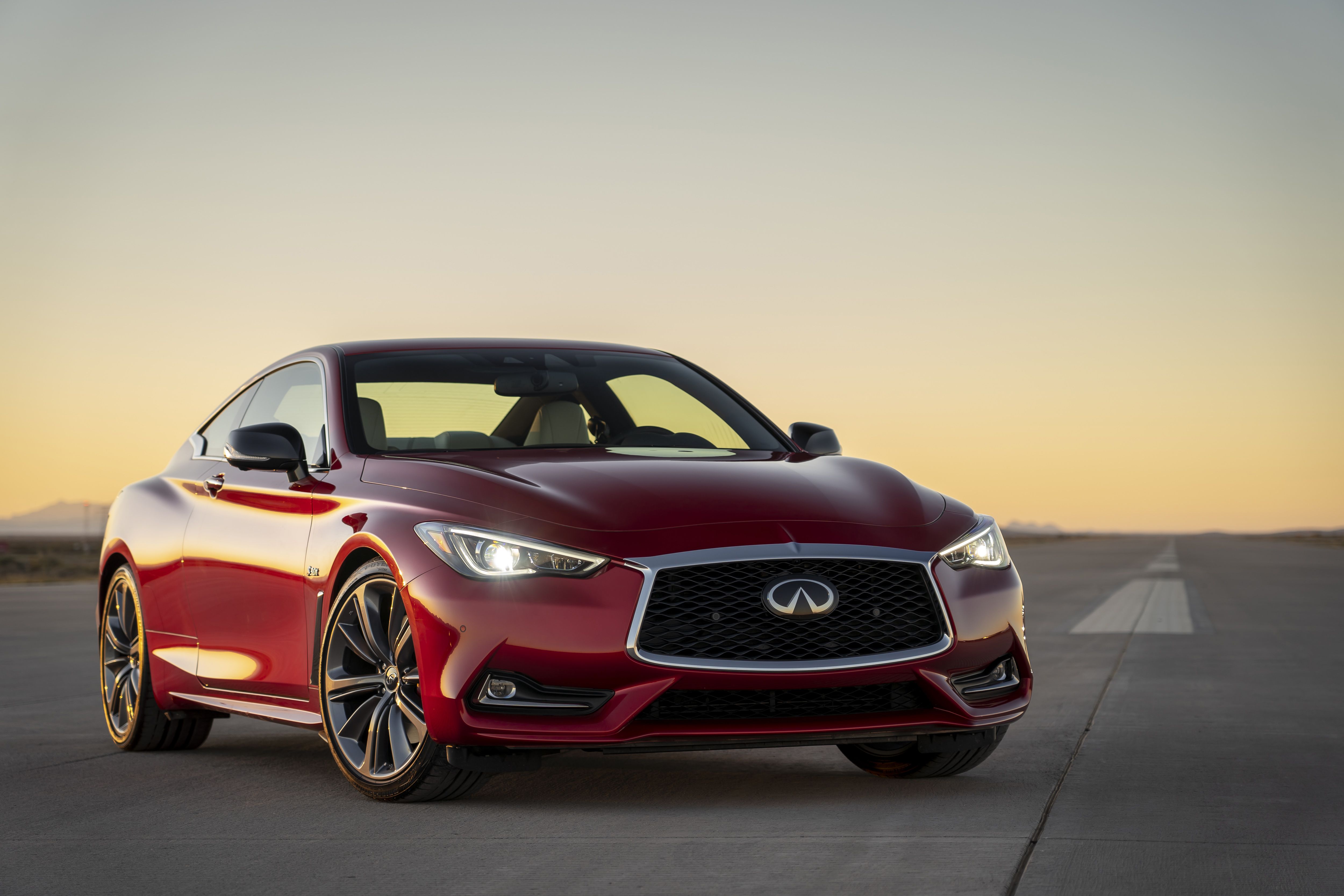 q60 red sport Wilfred Nabavian