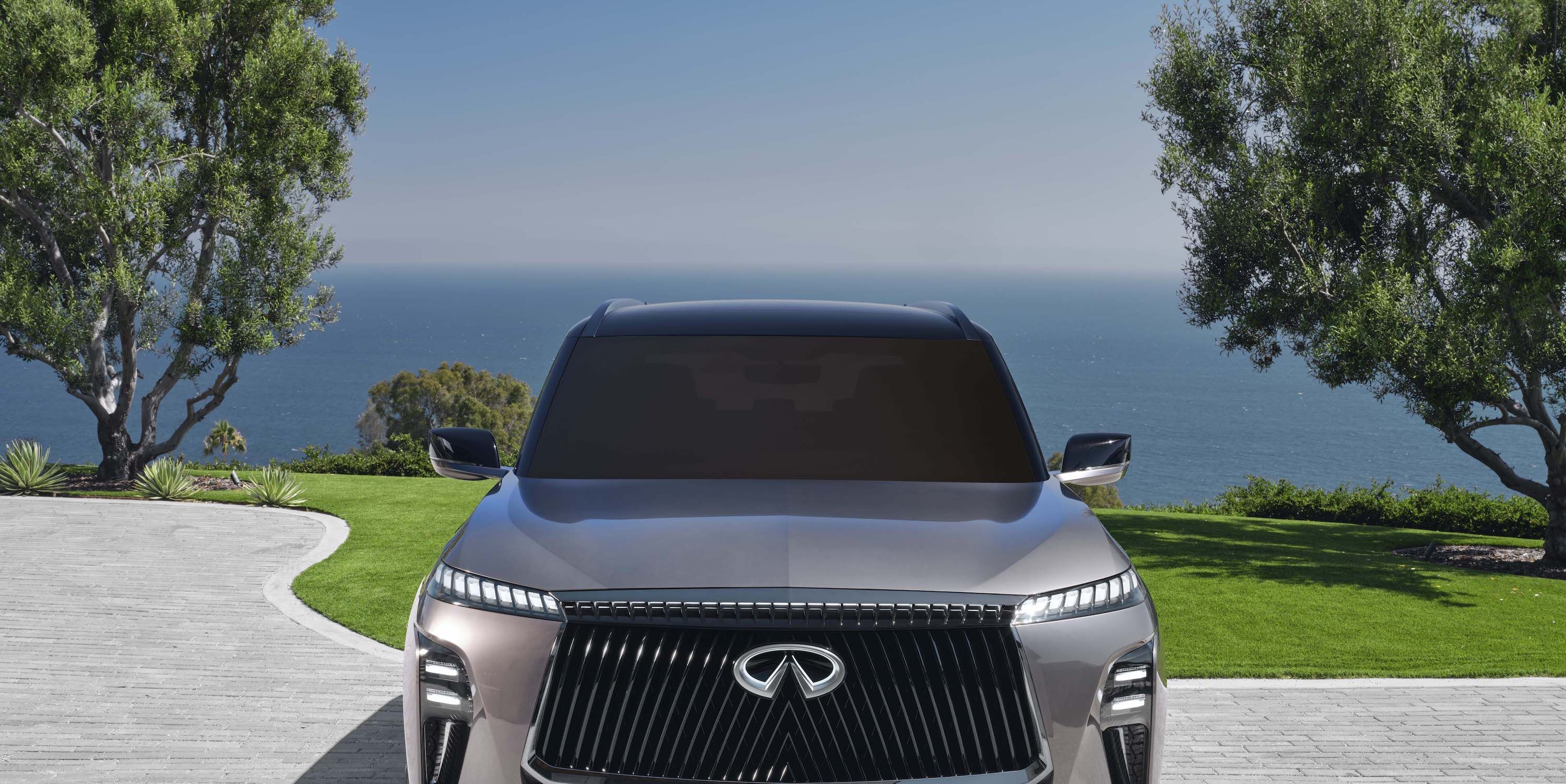 The Infiniti QX Monograph Concept Has a Whole Lot of Grille