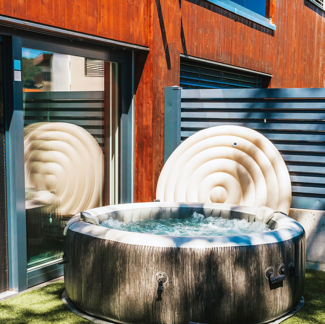 Bliss Out in Your Backyard With One of These Affordable Inflatable Hot Tubs