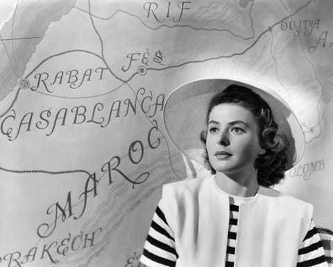 ingrid bergman in casablanca