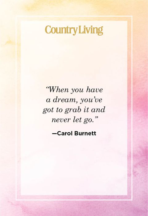inspirational quote from carol burnett