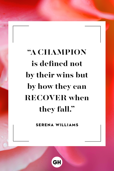Serena Williams inspirational quote