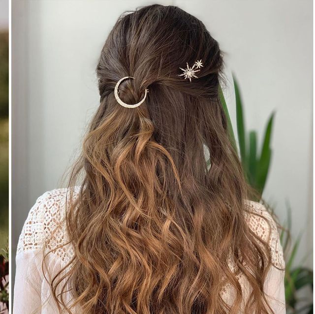 10 peinados de novia tan sencillos como elegantes que amarán aquellas que  busquen un look romántico - 10 peinados con aires románticos que cautivarán  a las futuras novias