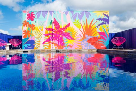El hotel más colorido (e instagrameable) de Hawaii