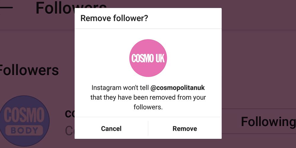 How Do You Remove Instagram Followers