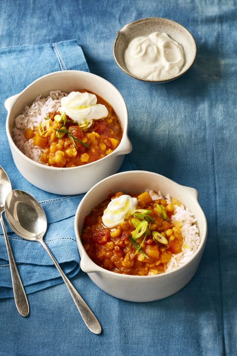 slow cooker curried butternut squash stew