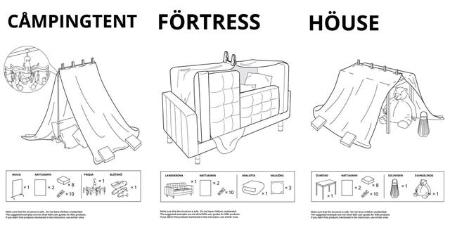 Ikea Nos Da Ideas Para Hacer Con Los Ninos En Casa