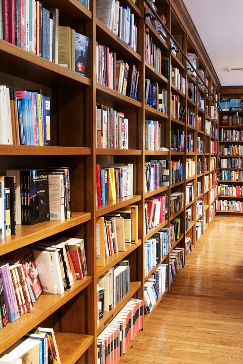 Interior of bookstore Interior of bookstore