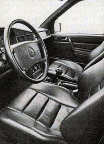 1986 Mercedes Benz 190E 2.3-16  Original Car Review Print Article J627 