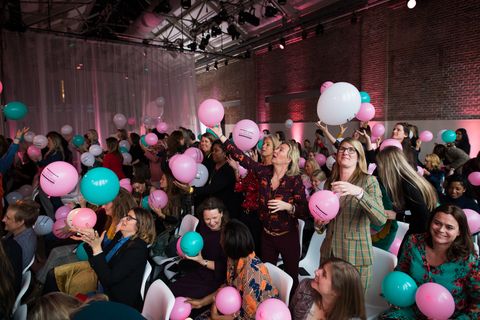 Pink, People, Balloon, Event, Party, Crowd, Fun, Party supply, Performance, Magenta, 
