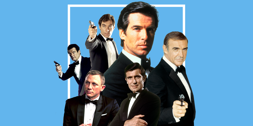 all james bonds together