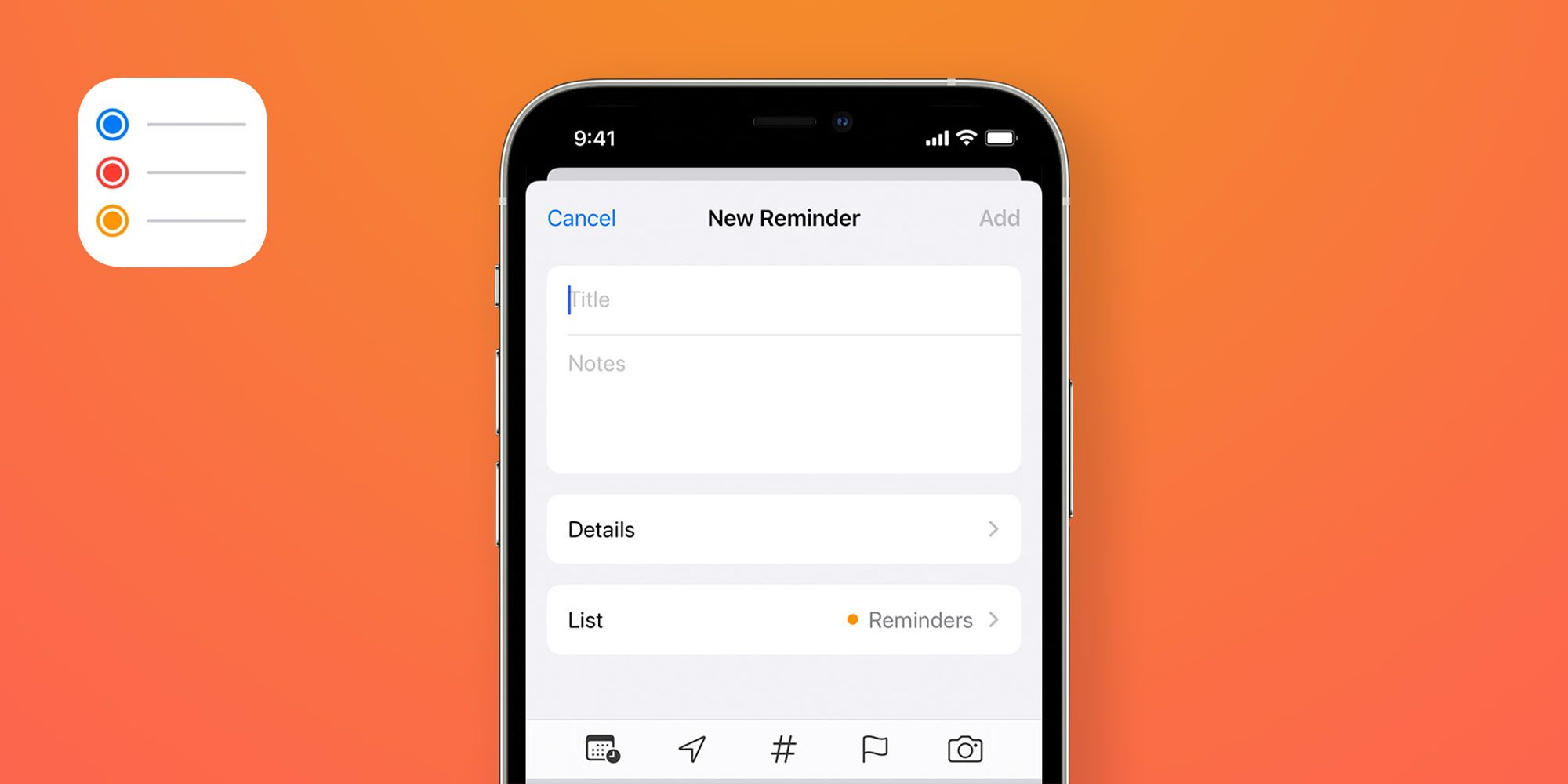 Reminders App