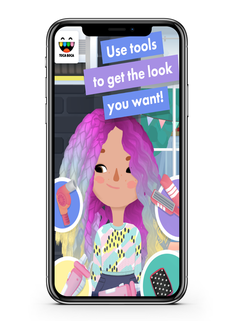Best Apps for Kids- Toca Hair Salon 3