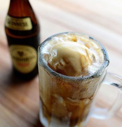 guinness float with beer