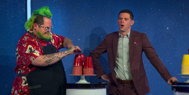 Is It Cake? viewers are all saying the same thing about Andrew's red cups