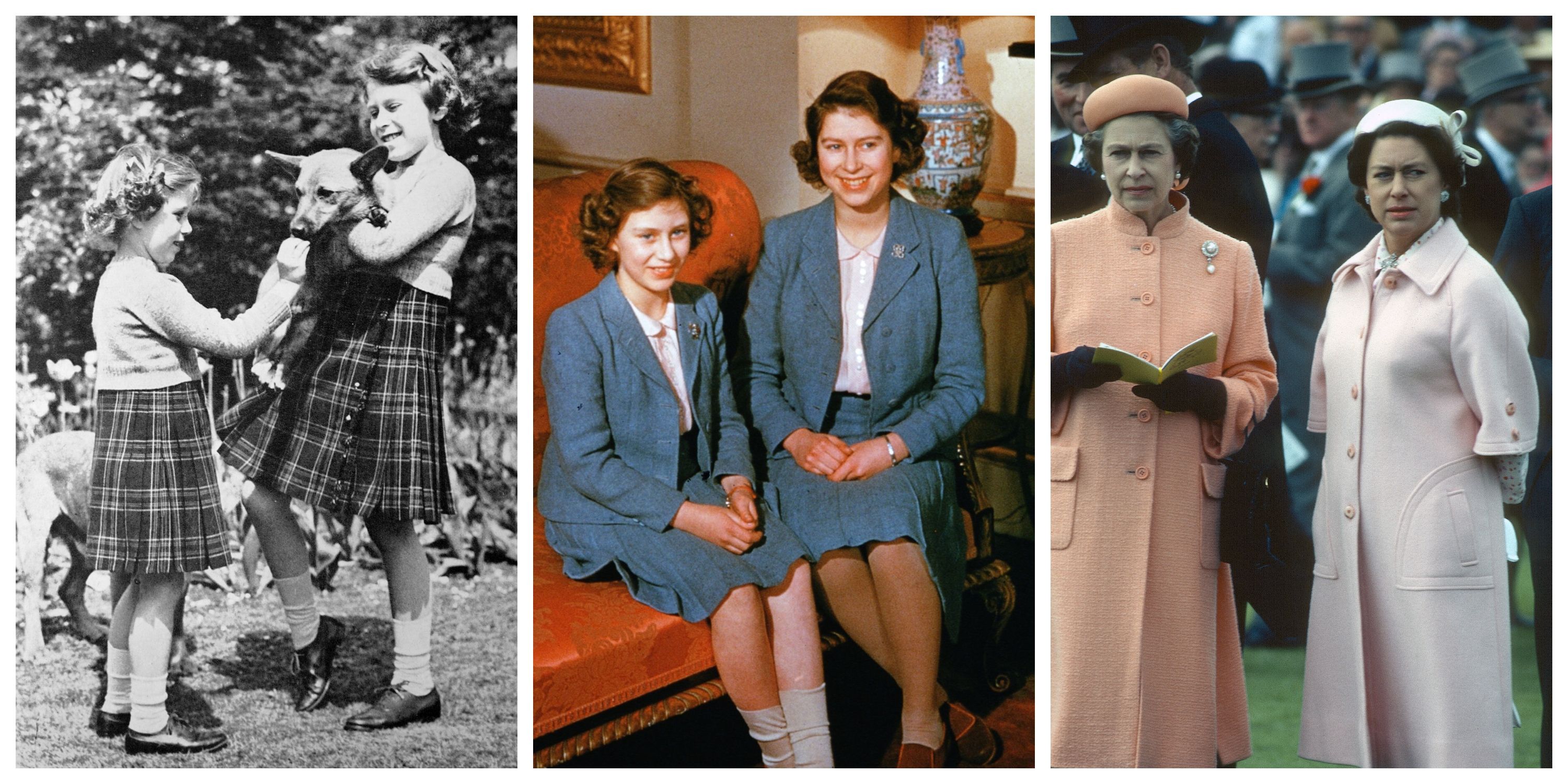 Isabel II y la princesa Margarita: dos hermanas y el mismo estilo