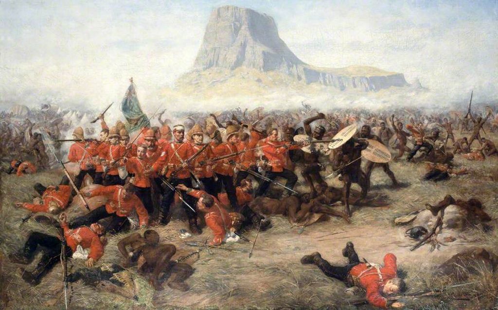 Image result for battle of isandlwana painting