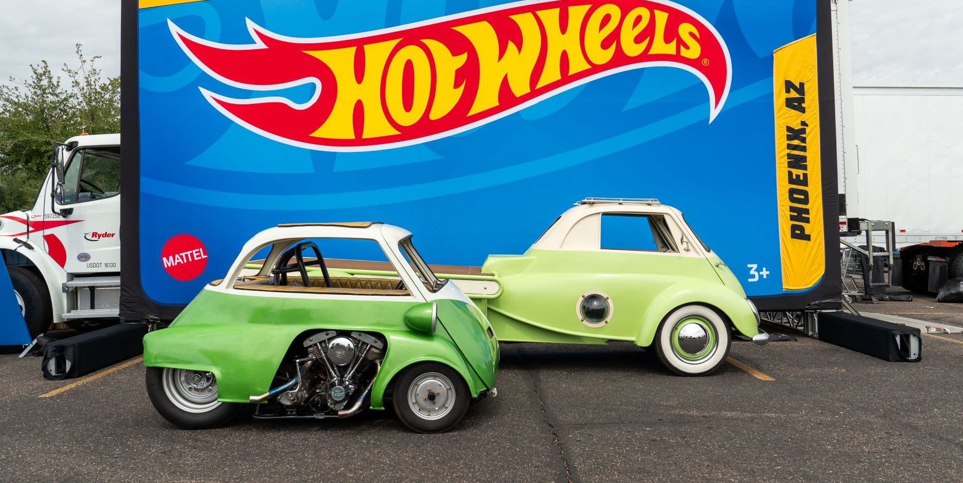 These Harley-Davidson-Powered BMW Isetta Microcars Are Hot Wheels Legends Finalists