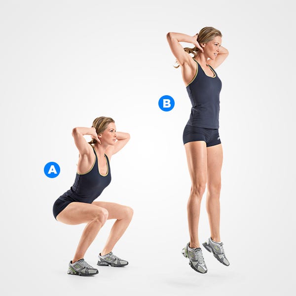 Cardio: Iso Explosive Jump Squat