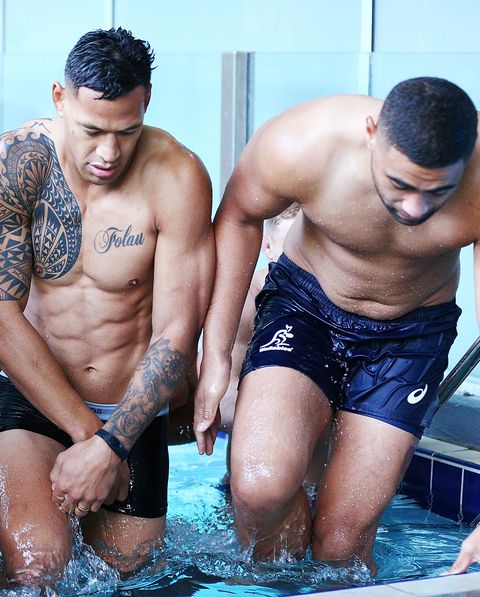 Wallabies Recovery Session