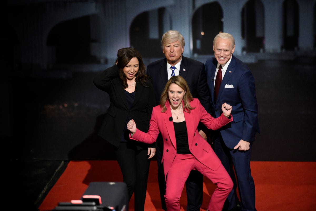 Snl Tackles Dueling Presidential Town Halls In Cold Open