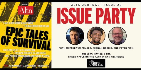 join us in san francisco to celebrate alta journal’s issue 23 epic tales of survival
