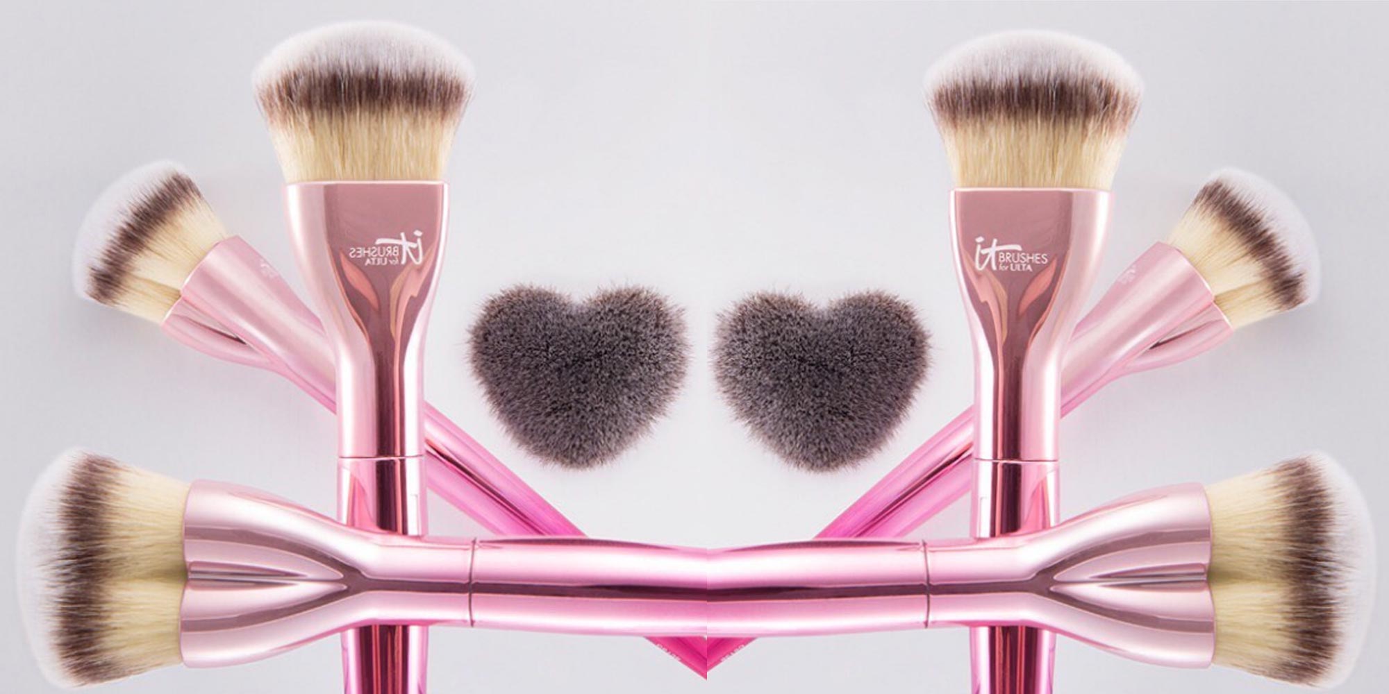 You're Going to Fall in Love With These Heart-Shaped Makeup Brushes