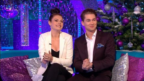 Lauren Steadman and AJ Pritchard Lauren Steadman and AJ Pritchard on Strictly Come Dancing It Takes Two