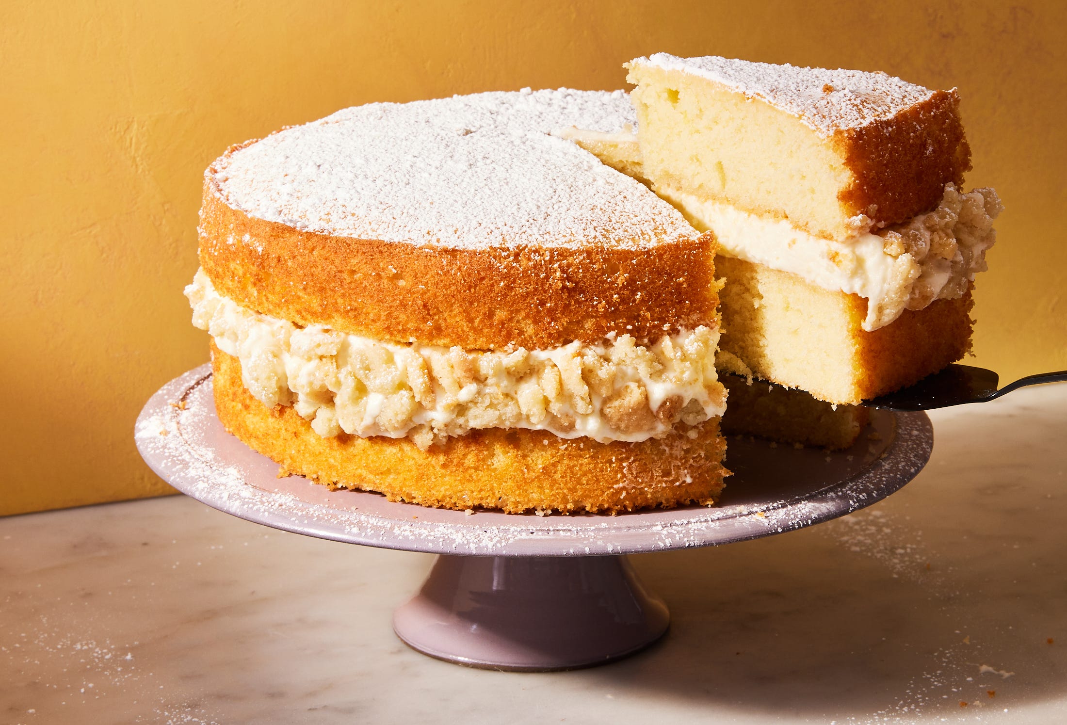 Italian Lemon Cream Cake Might Have Left The Olive Garden, But You Can Make Our Perfect Copycat Anytime