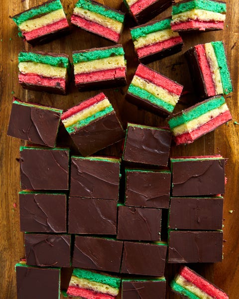 italian rainbow cookies